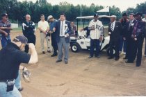 William Aleshire at Blacksox Park September 21, 1996
